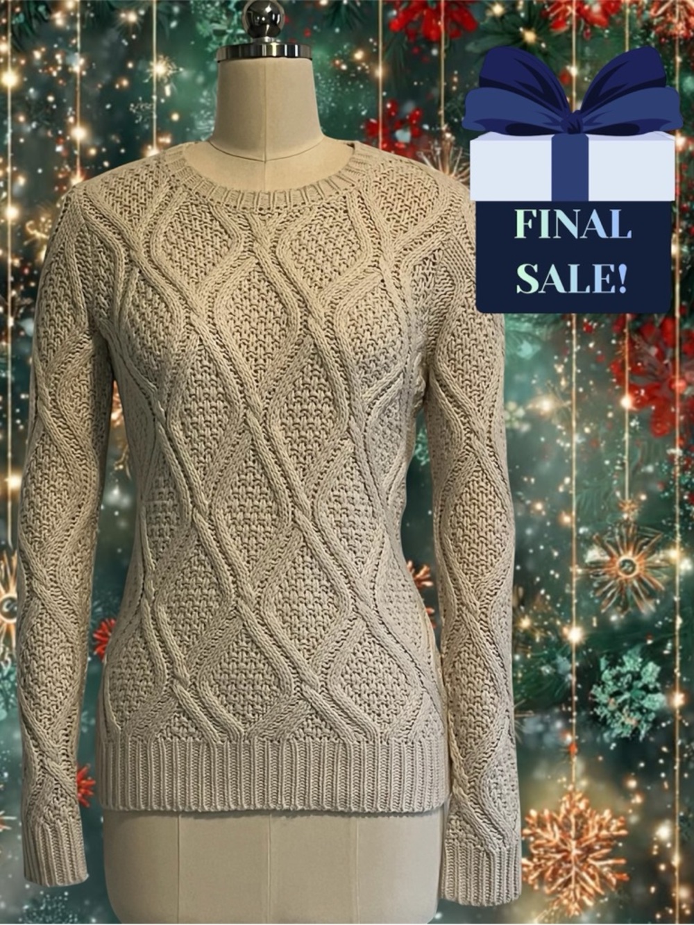 Forever21 Cable Knit Sweater